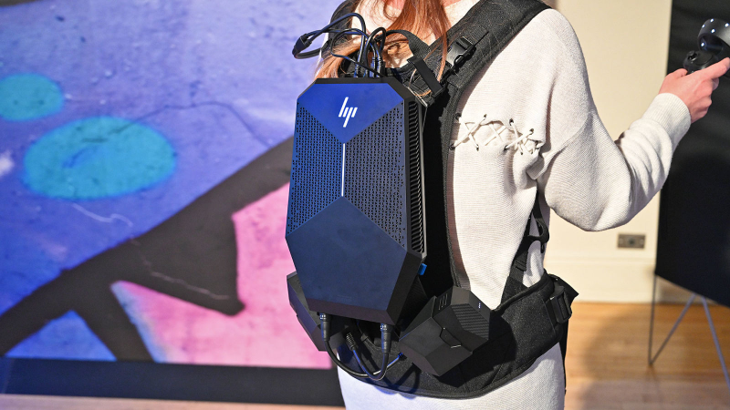 While anyone can buy HP’s new VR Backpack, it’s clearly intended more for enterprise customers.